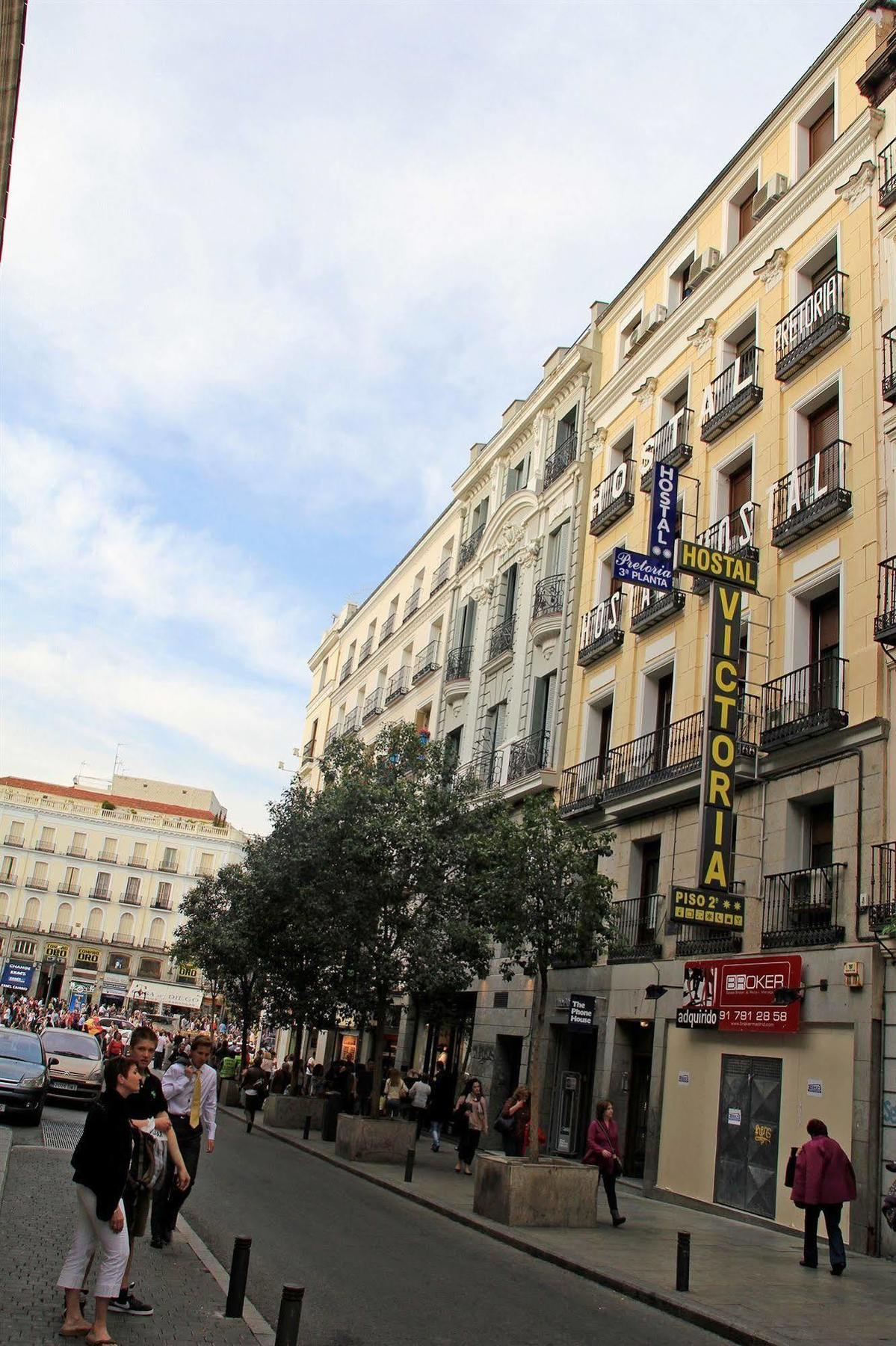 Hostal Victoria II Madrid Exteriér fotografie
